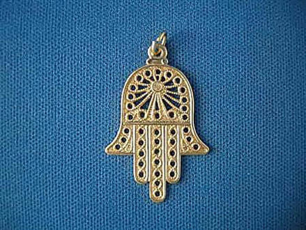 Large Filigree Hamsa