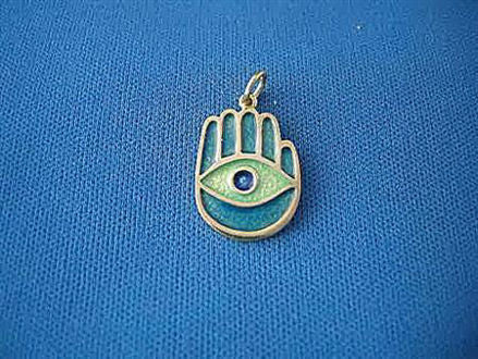 Enameld Eye Hamsa
