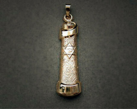 Textured Scroll Mezuzah | Judaica Square Lakewood