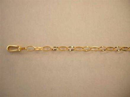14K Yellow Gold Tiffany Chain