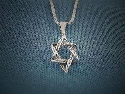 Antiqued Star of David