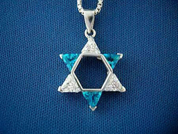 Star of David Pendant — alternate view | Judaica Square Lakewood