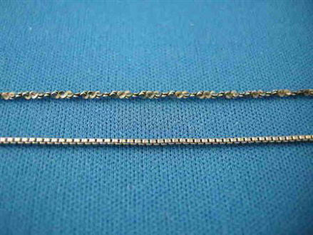 Sterling Silver Antique Box Chain