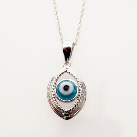 SN-42 Singleton Eye Necklace