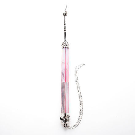 Yad Rose Mother of Pearl Triangle and Sterling Silver