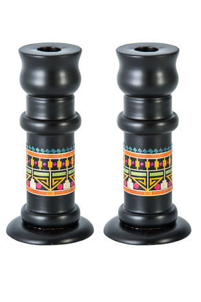Pharonic Shabbat Candlesticks