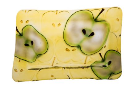 Glass Platter Apple