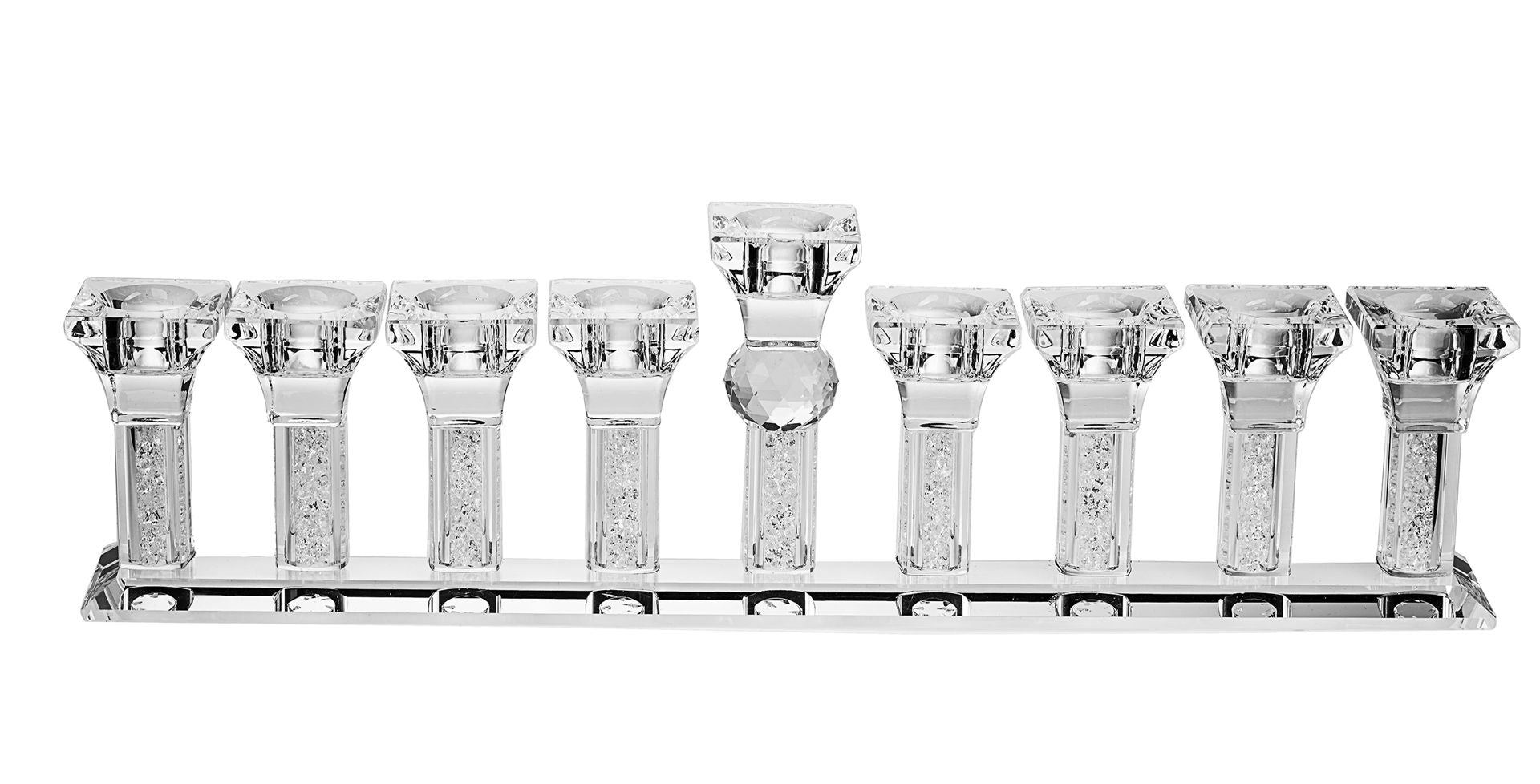 Menorah Crystal | Judaica Square Lakewood