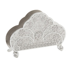 #14375 Napkin Holder Silver Plated