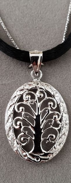 Tree of Life Balinese Style Pendant — alternate view | Judaica Square Lakewood