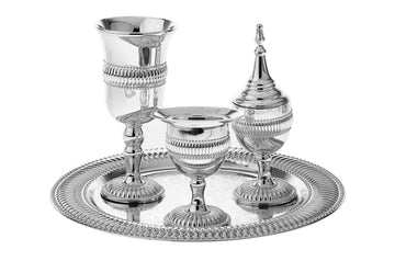Havdallah Set Silver Plated | Judaica Square Lakewood