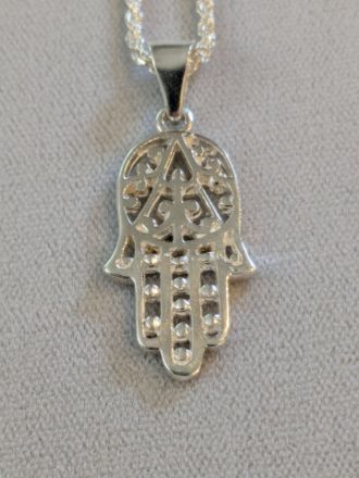 Handcrafted Sterling Silver Hamsa -