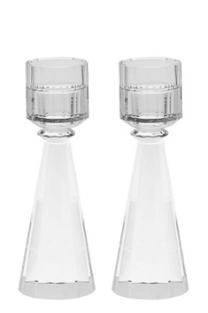 696C-L Crystal Candle Stick Clear Large