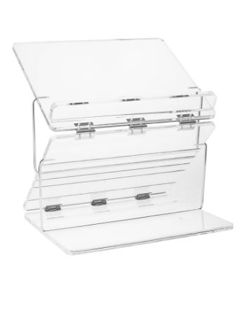Book Holder Lucite Clear Extension