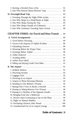 The Halachic Guide to Travel and Vacation