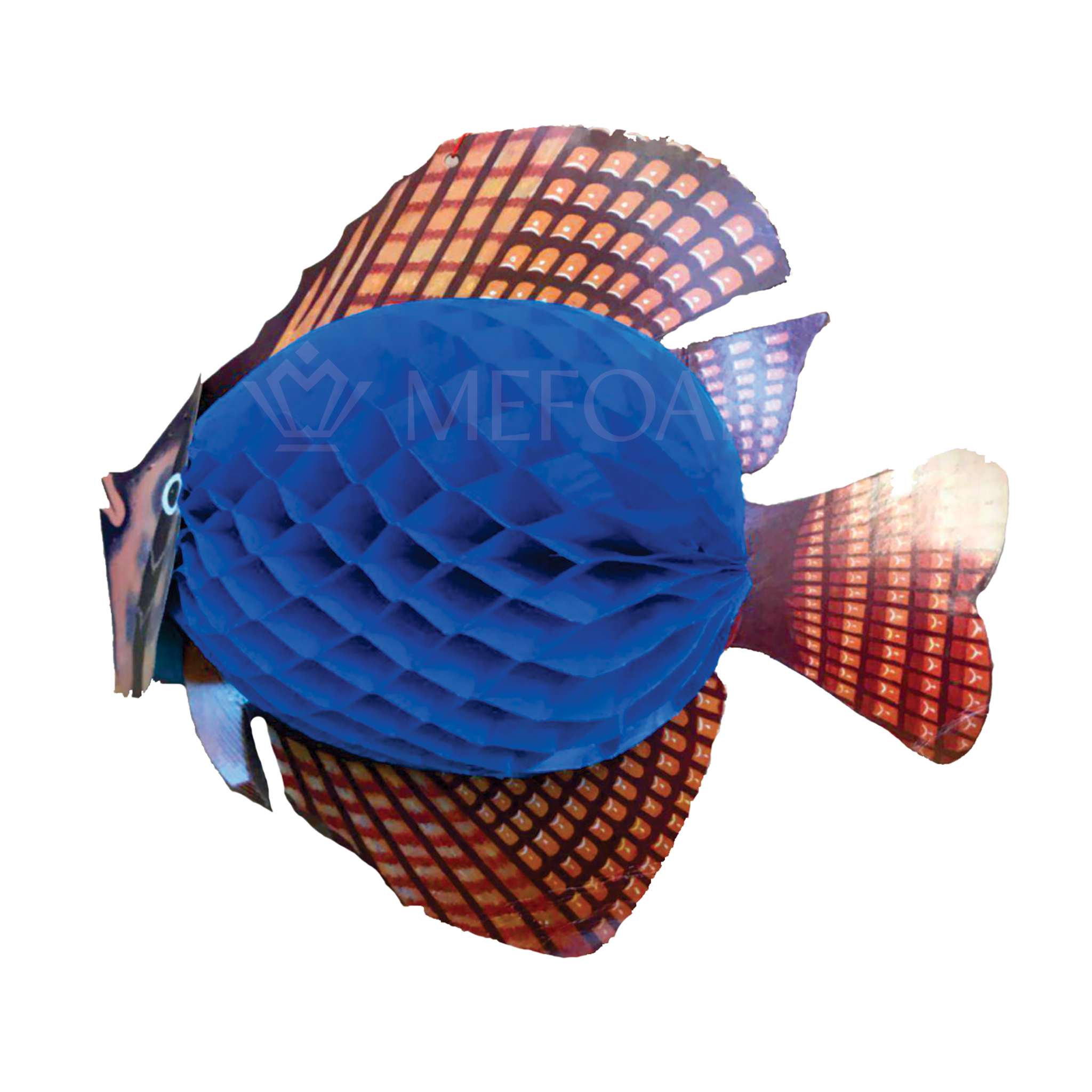 Noy Sukkah, Single Big Fish- Yellow - Sukkah Decorations