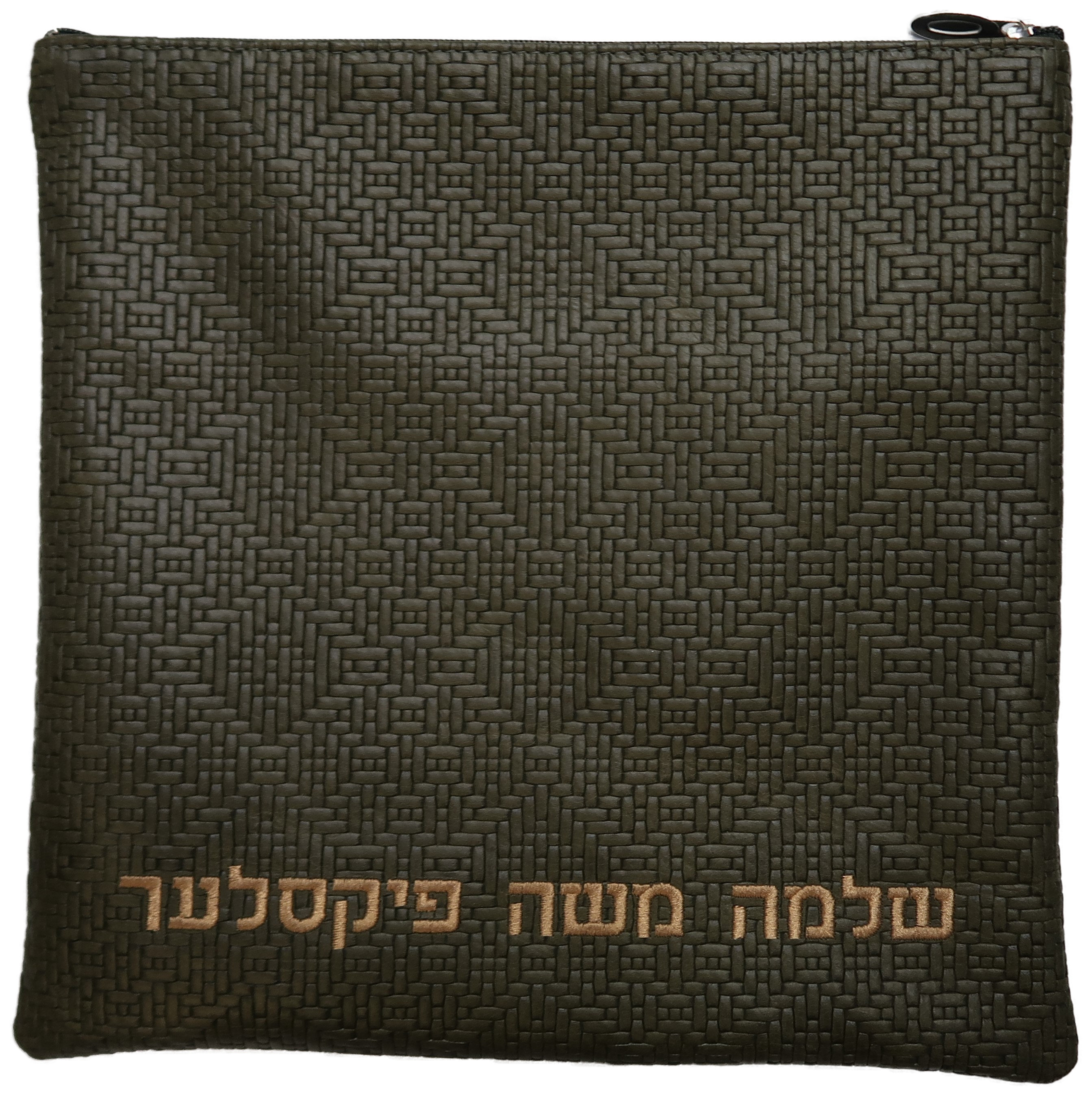 Prestige Regal Leather Tallit & Tefillin Bag (100F-LV)