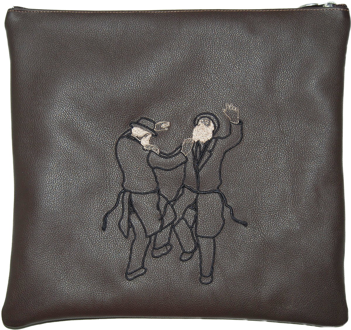 Prestige Custom Leather Tallit & Tefillin Bag (115B-BR)