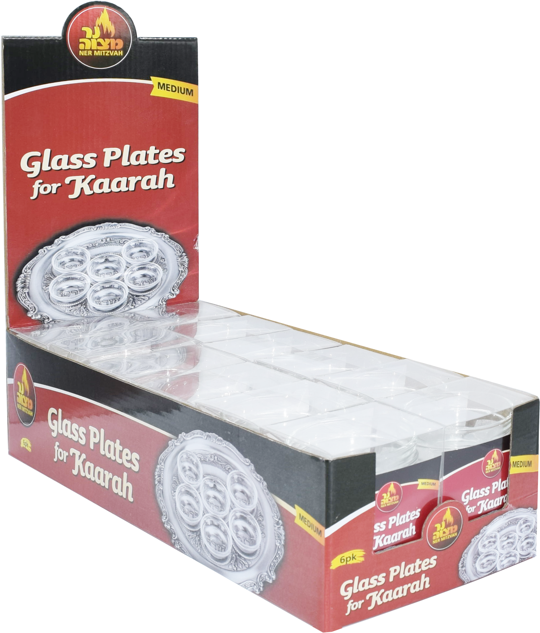 6pk. Kaarah Glass - Medium — Judaica Square