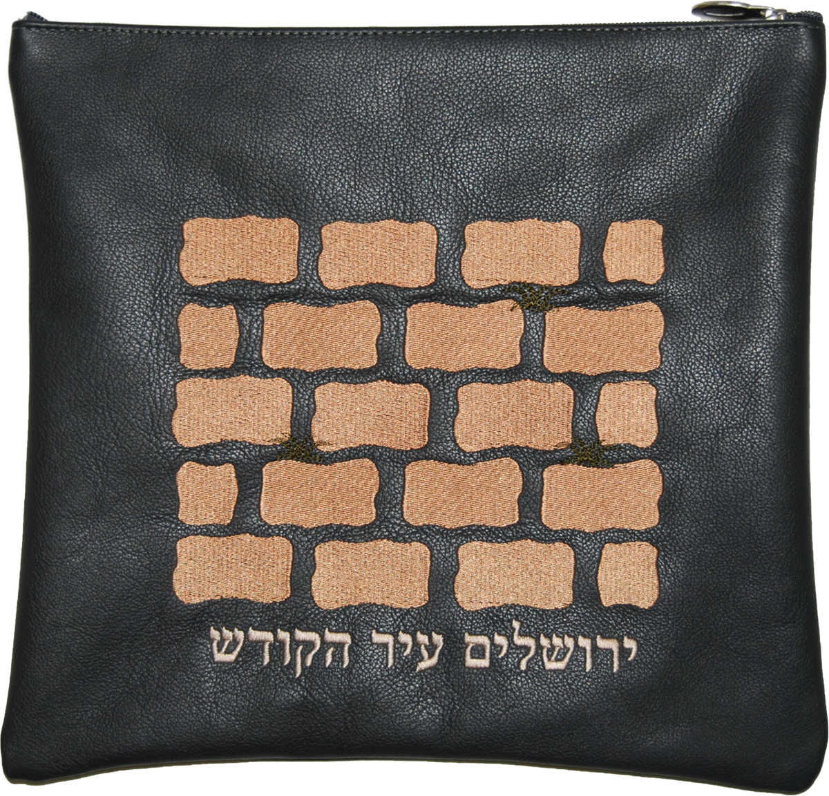 Prestige Classic Leather Tallit & Tefillin Bag (290B-CH)
