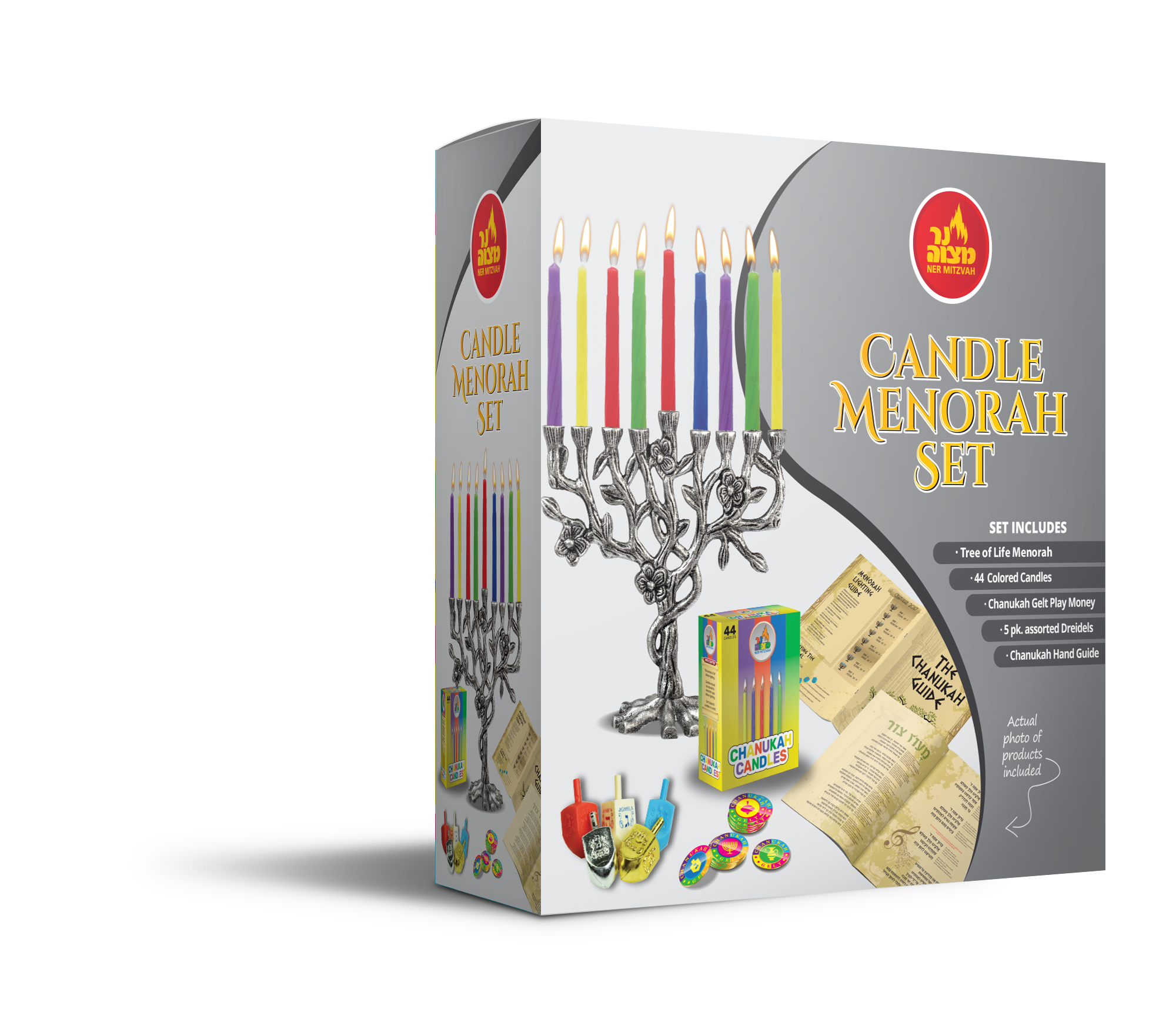 Menorah Set- Tree of Life — Judaica Square