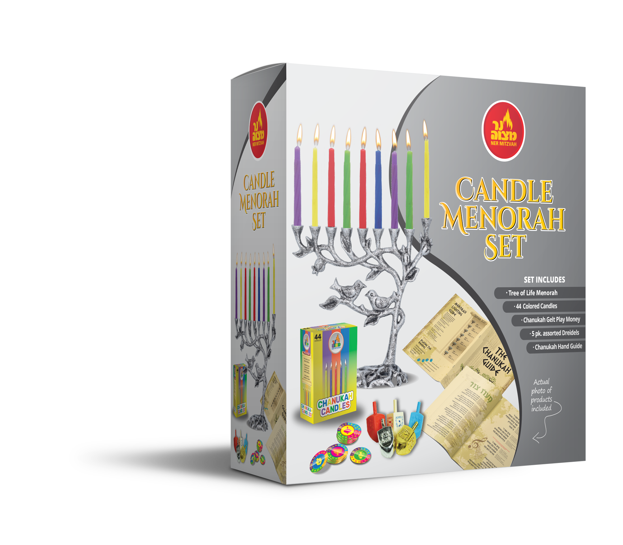 Menorah Set- Tree of Life — Judaica Square