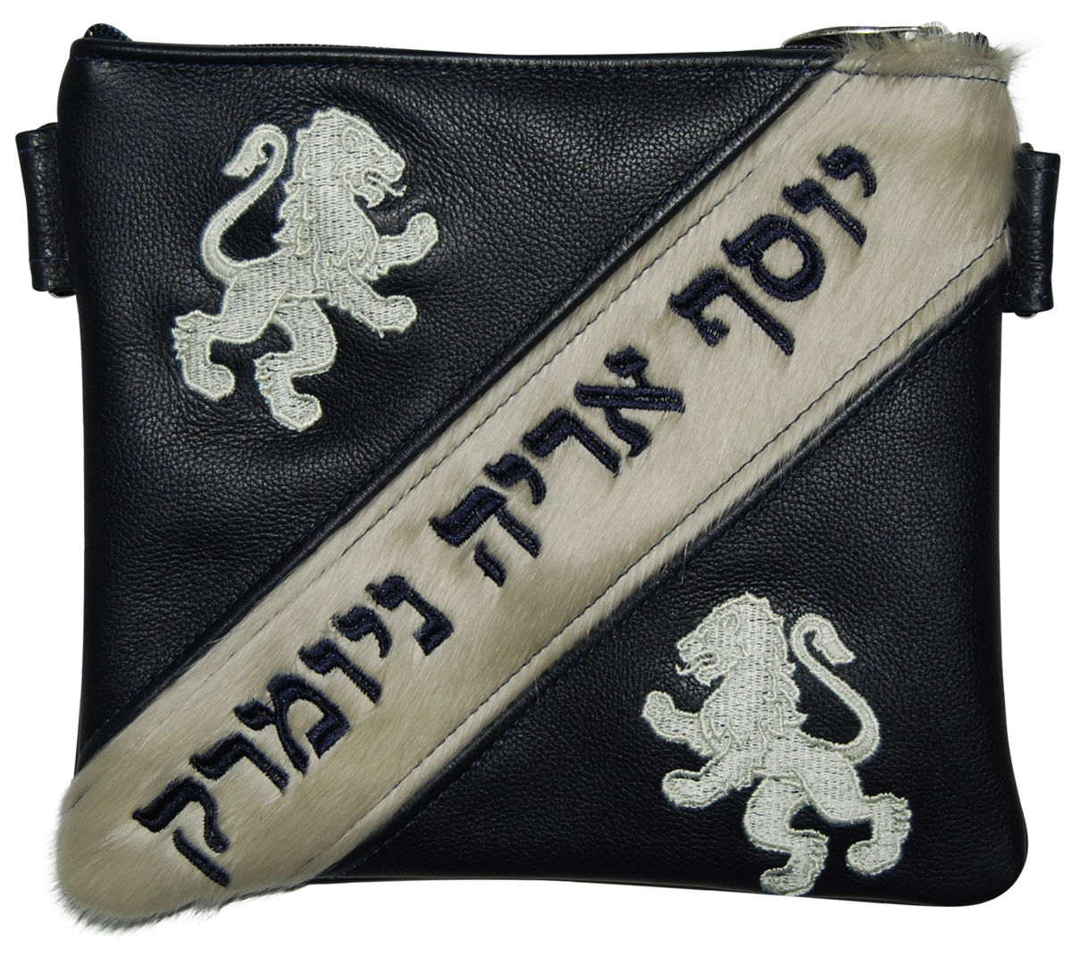 Prestige Supreme Leather Tallit & Tefillin Bag (380H-NV2)