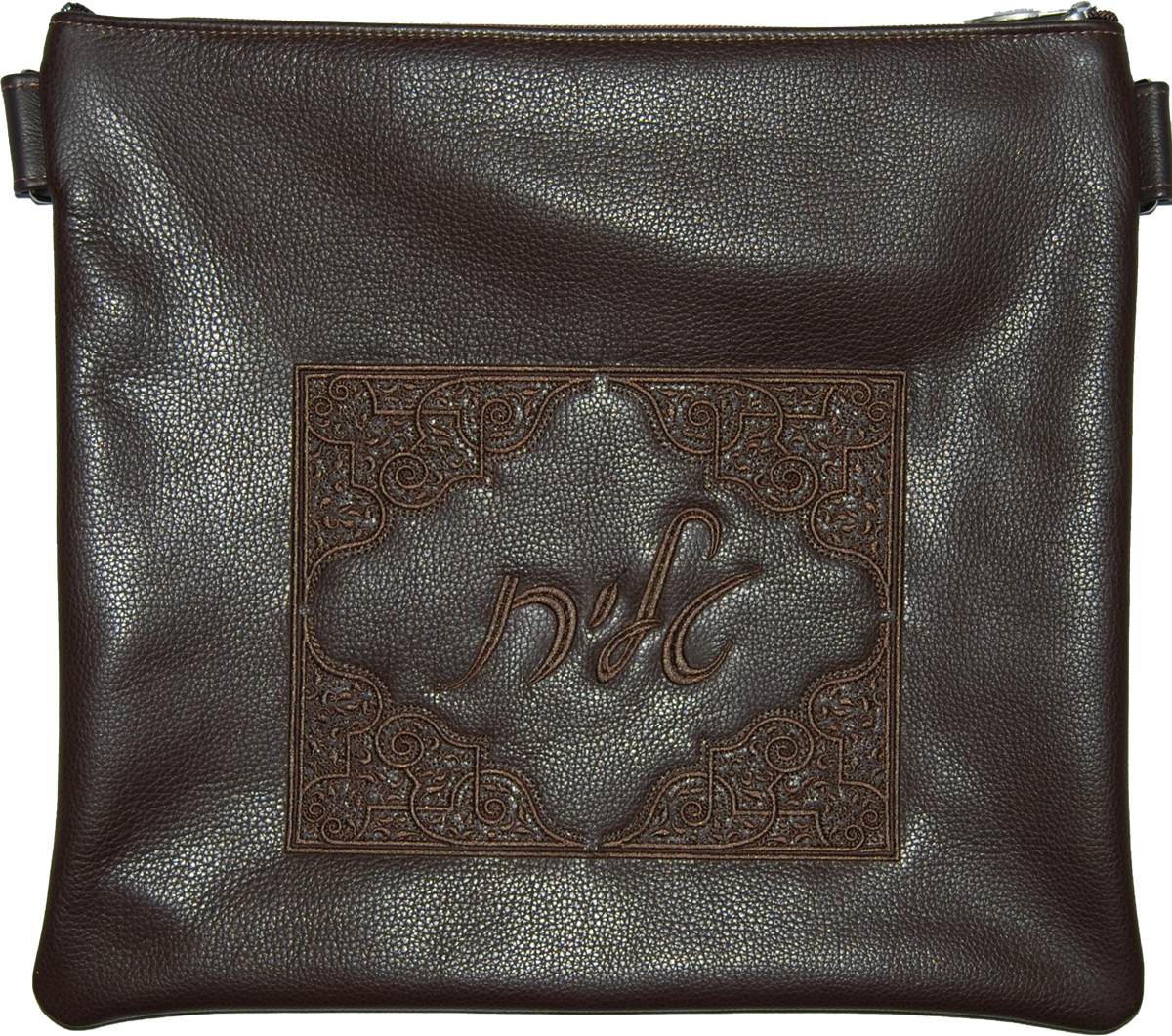 Prestige Classic Leather Tallit & Tefillin Bag (410B-BR)