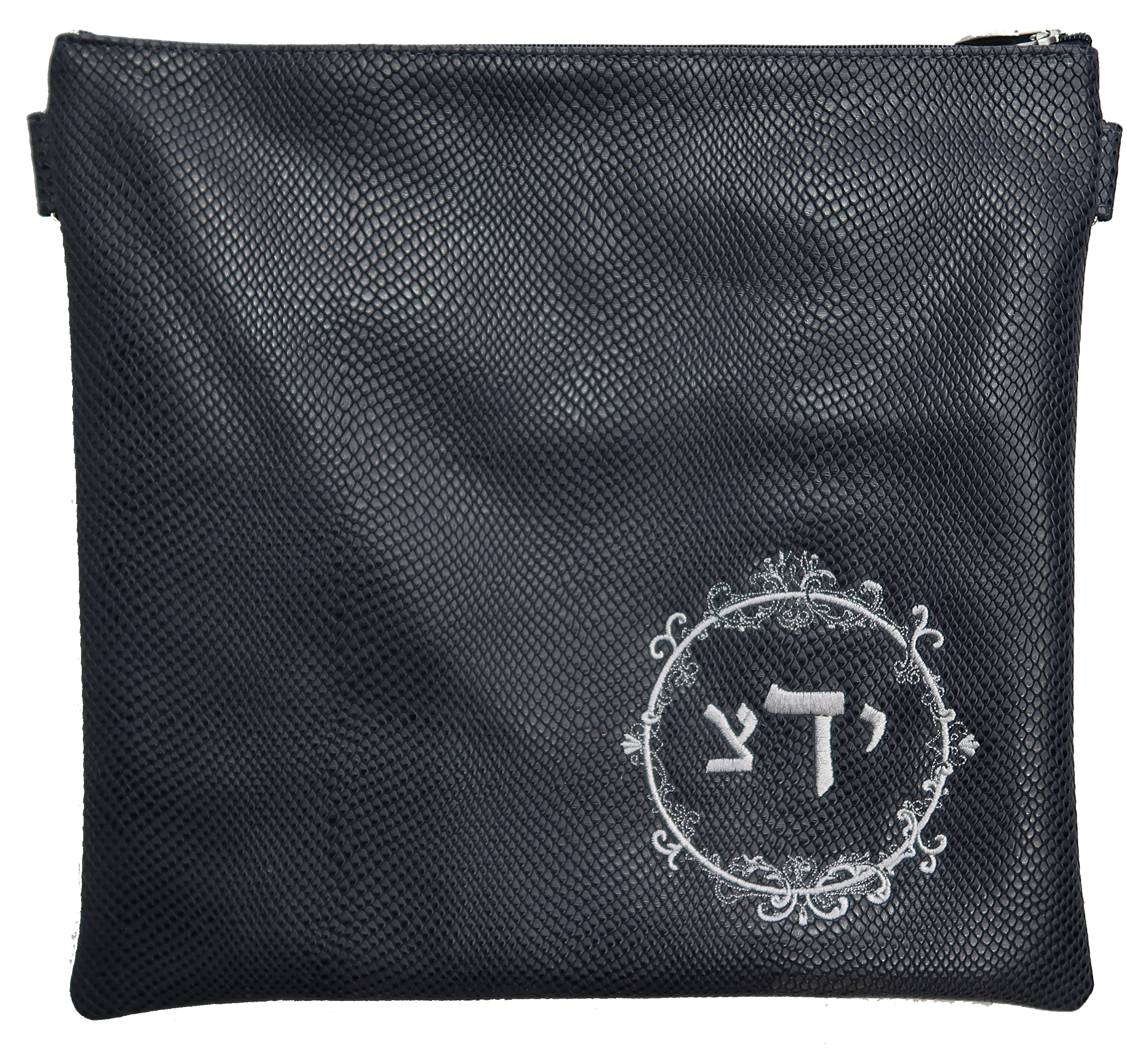 Prestige Regal Leather Tallit & Tefillin Bag (435F-NV)