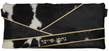 Prestige Leather Chabad Bar Mitzvah Set — Chabad & Travel Design, Premier Collection (CO4705I-BK)