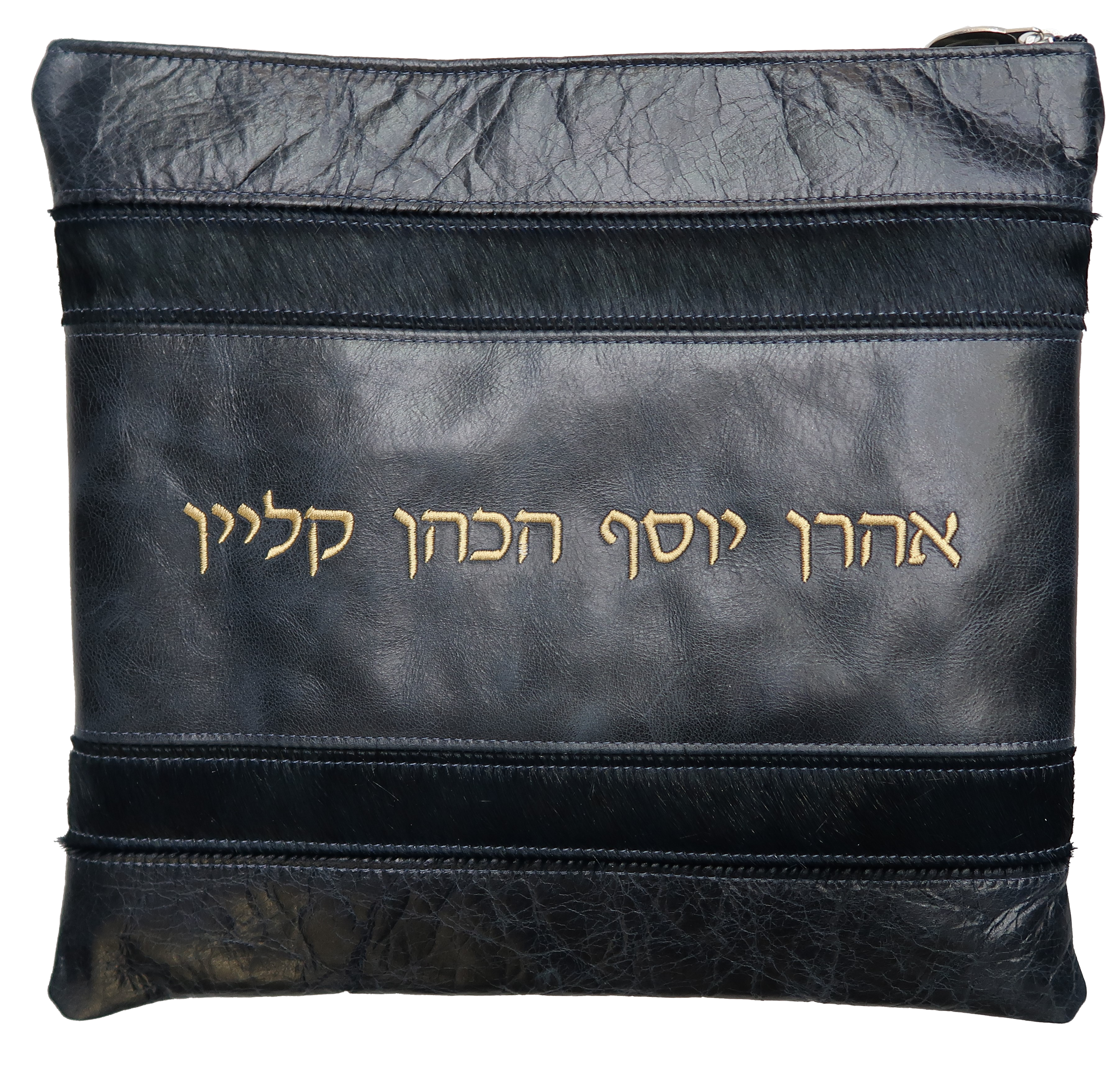 Prestige Supreme Leather Tallit & Tefillin Bag (540H-NV)