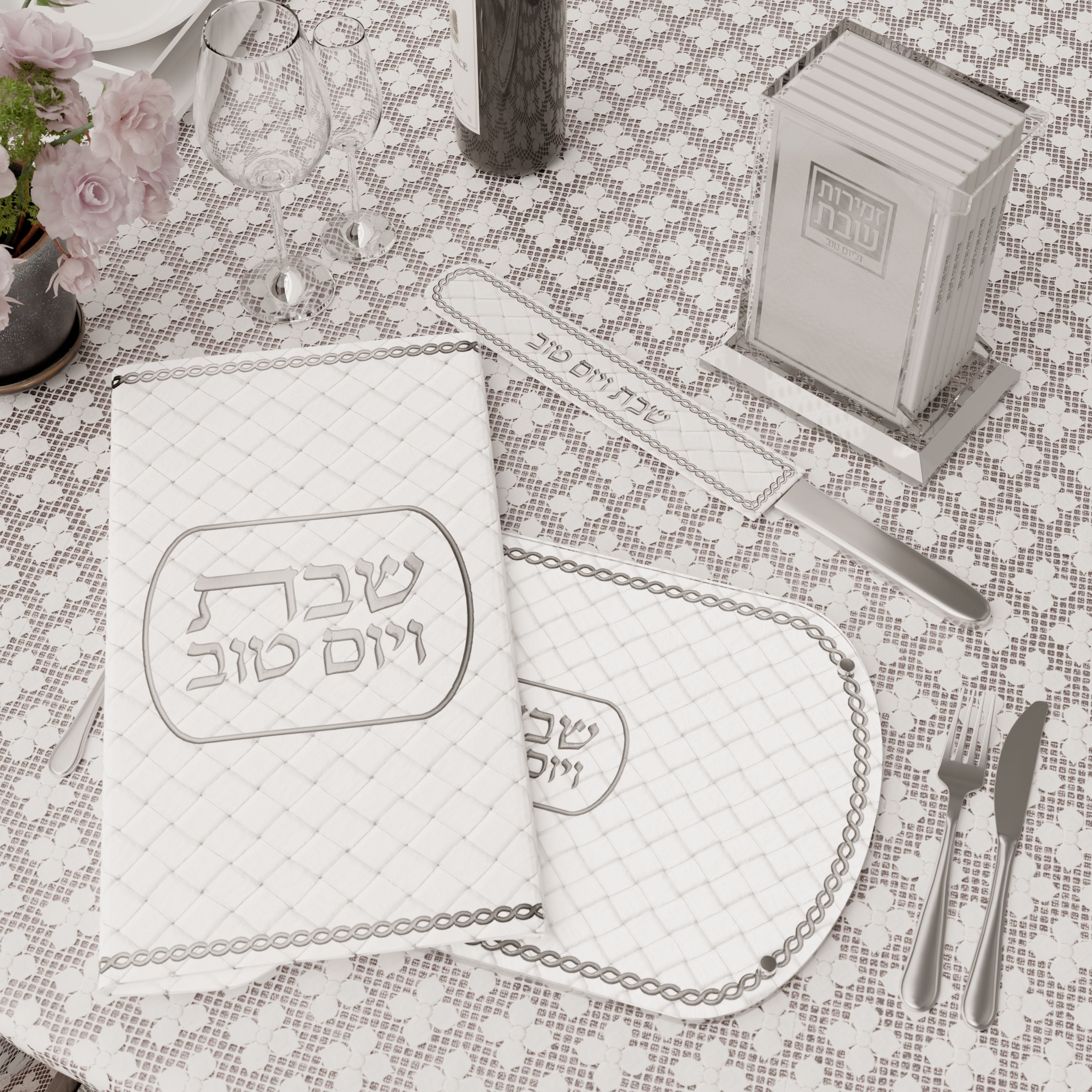 Woven Leatherite Challah Cover