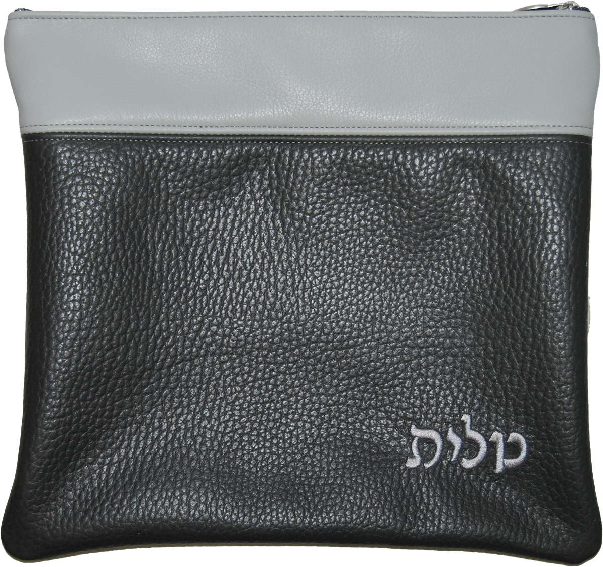 Prestige Contemporary Leather Tallit & Tefillin Bag (680C-GR)