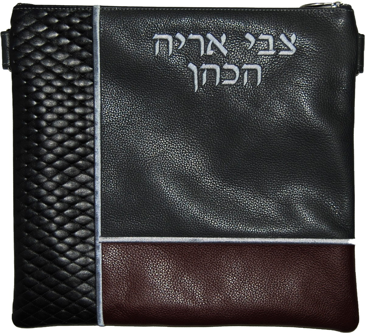 Prestige Regal Leather Tallit & Tefillin Bag (720G-CH)