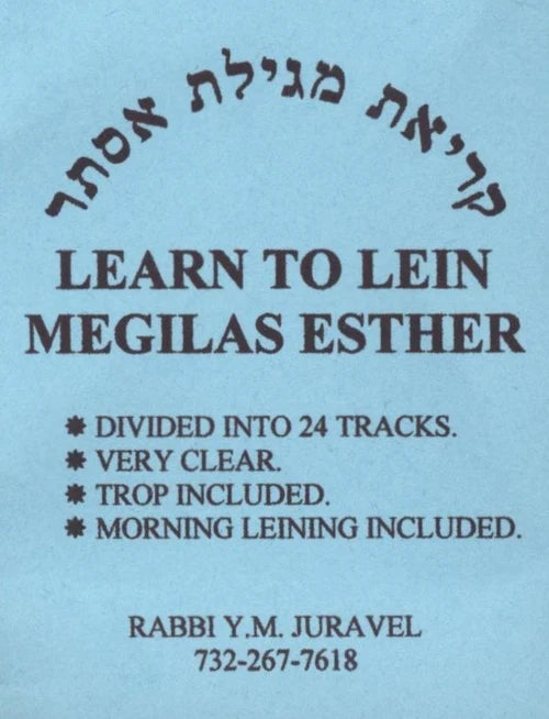 Learn To Lein Megilas Esther