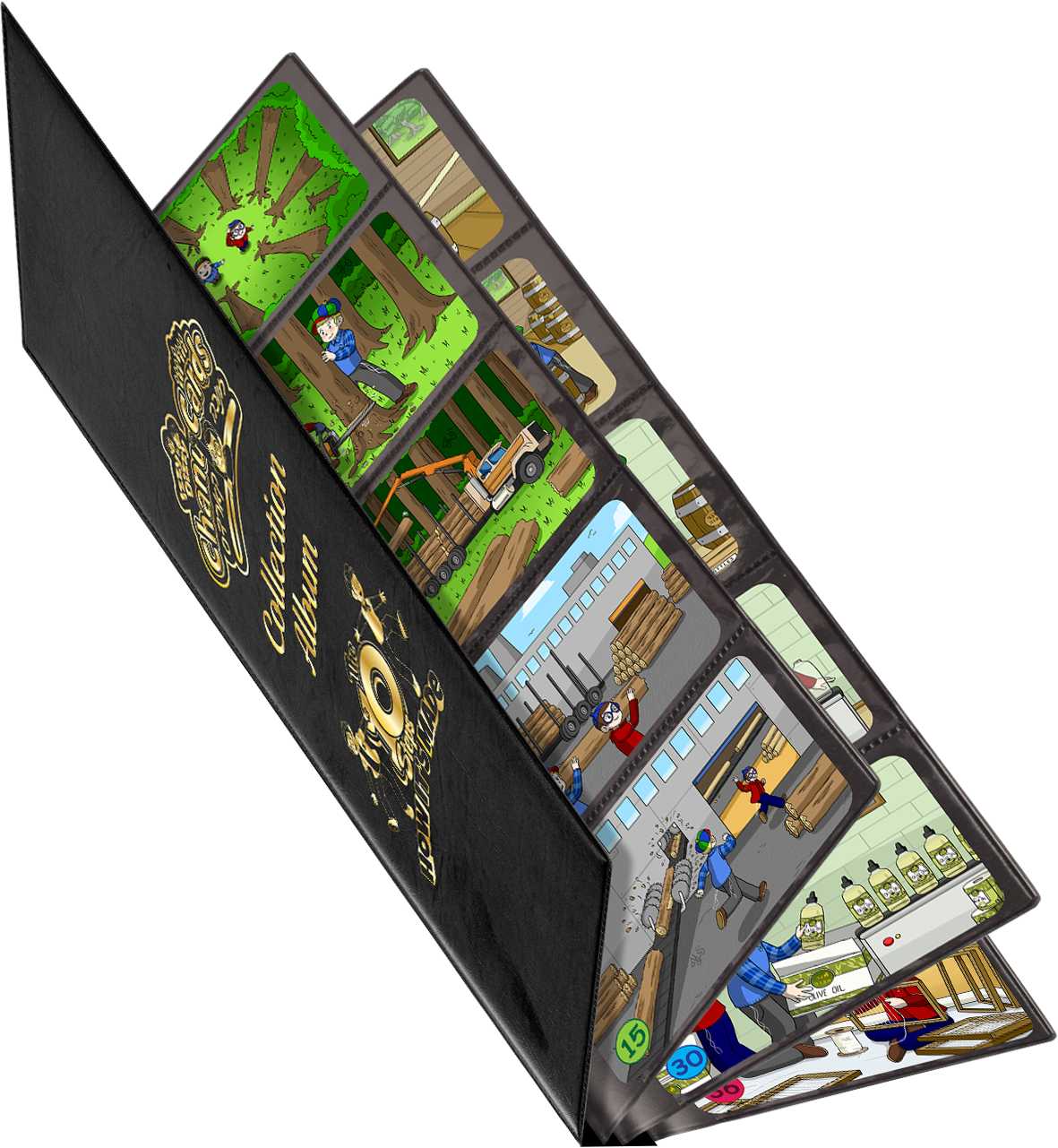 Chanukah Album for Playing Cards — Judaica Square
