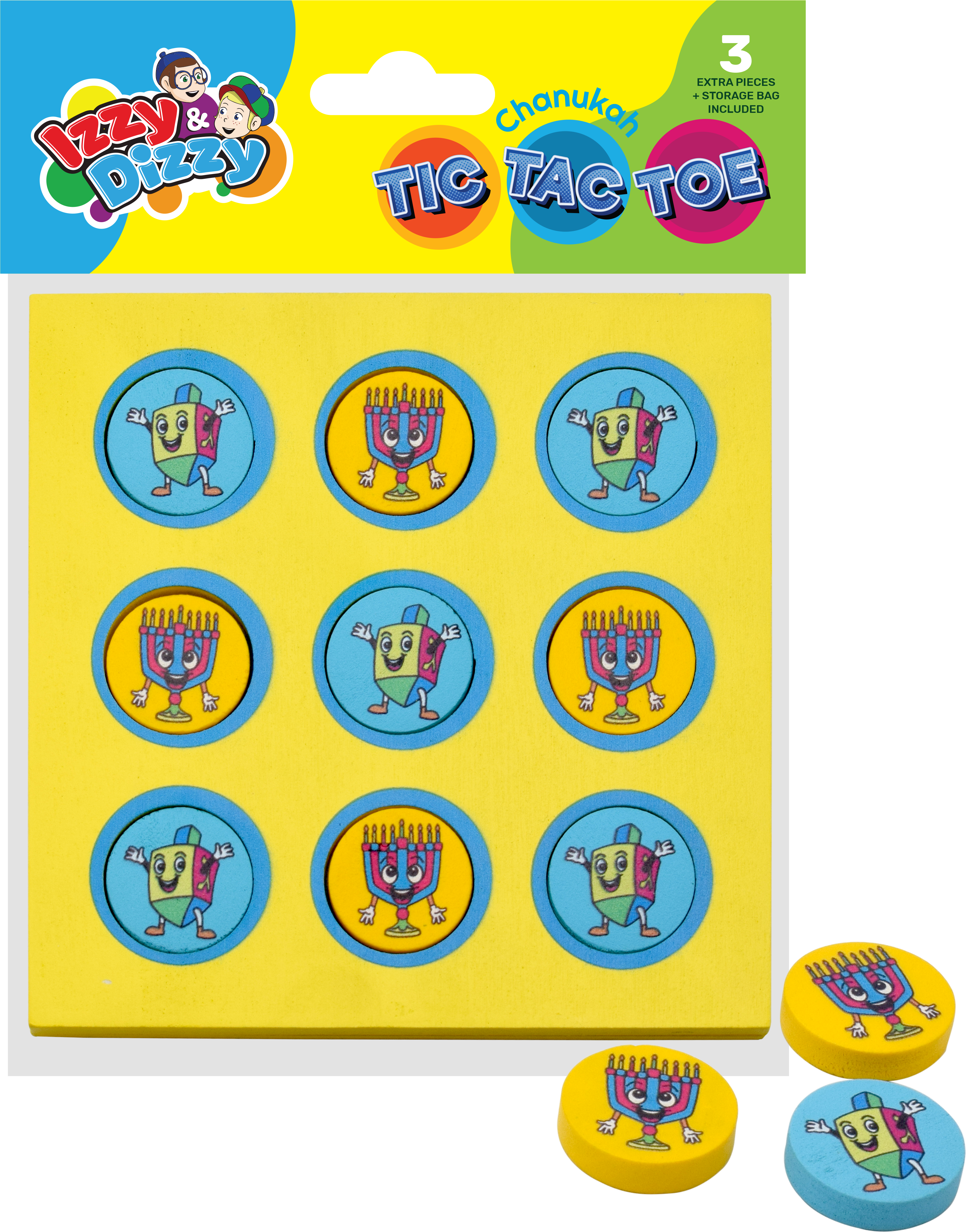 Chanukah Tic Tac Toe — Judaica Square