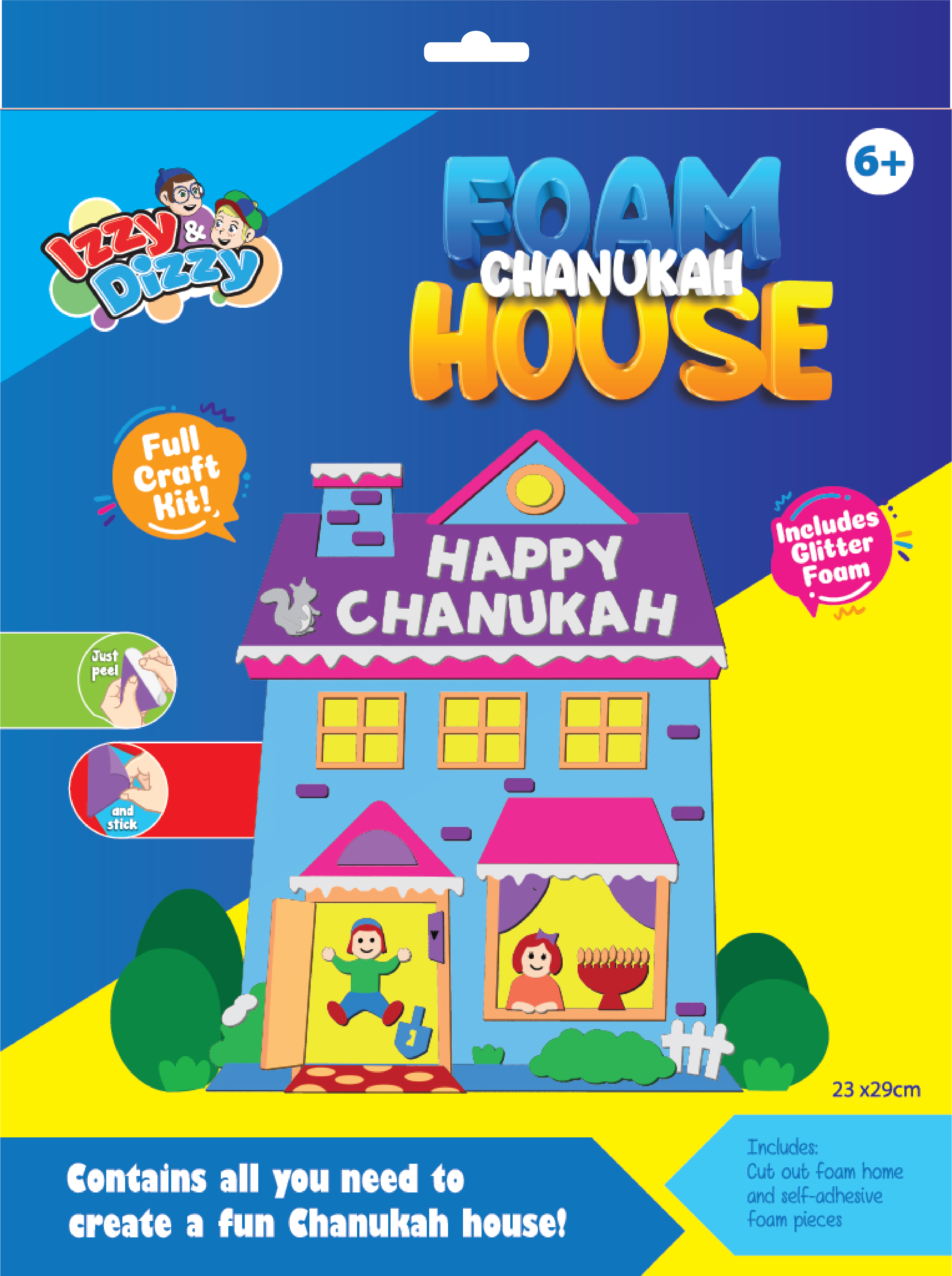 Chanukah Foam Kit — Judaica Square