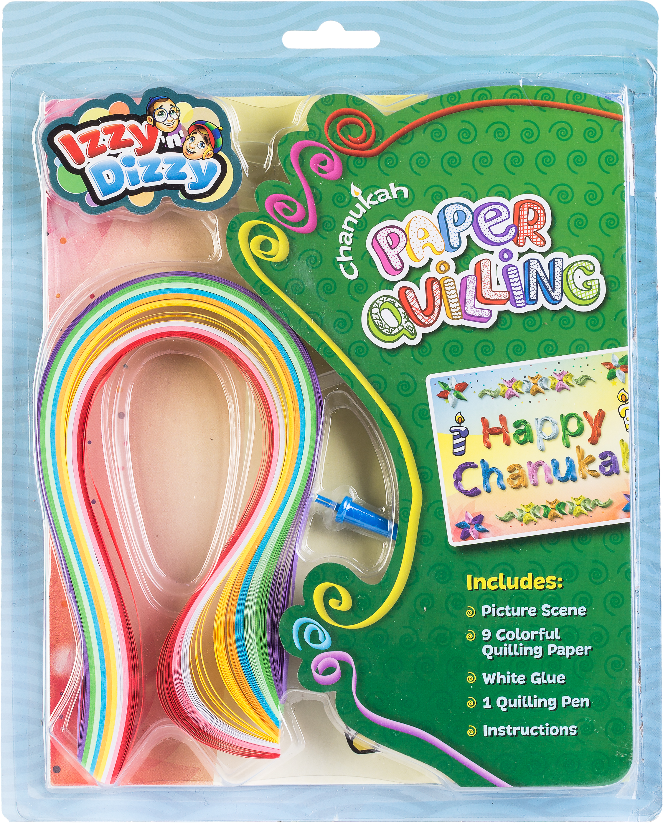 Chanukah Paper Quilling Kit — Judaica Square