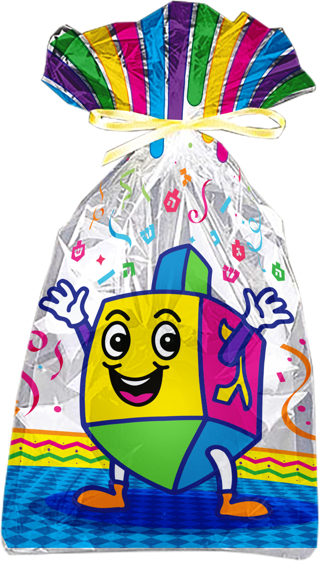 Chanukah Cello Bag - 5" X10" — Judaica Square