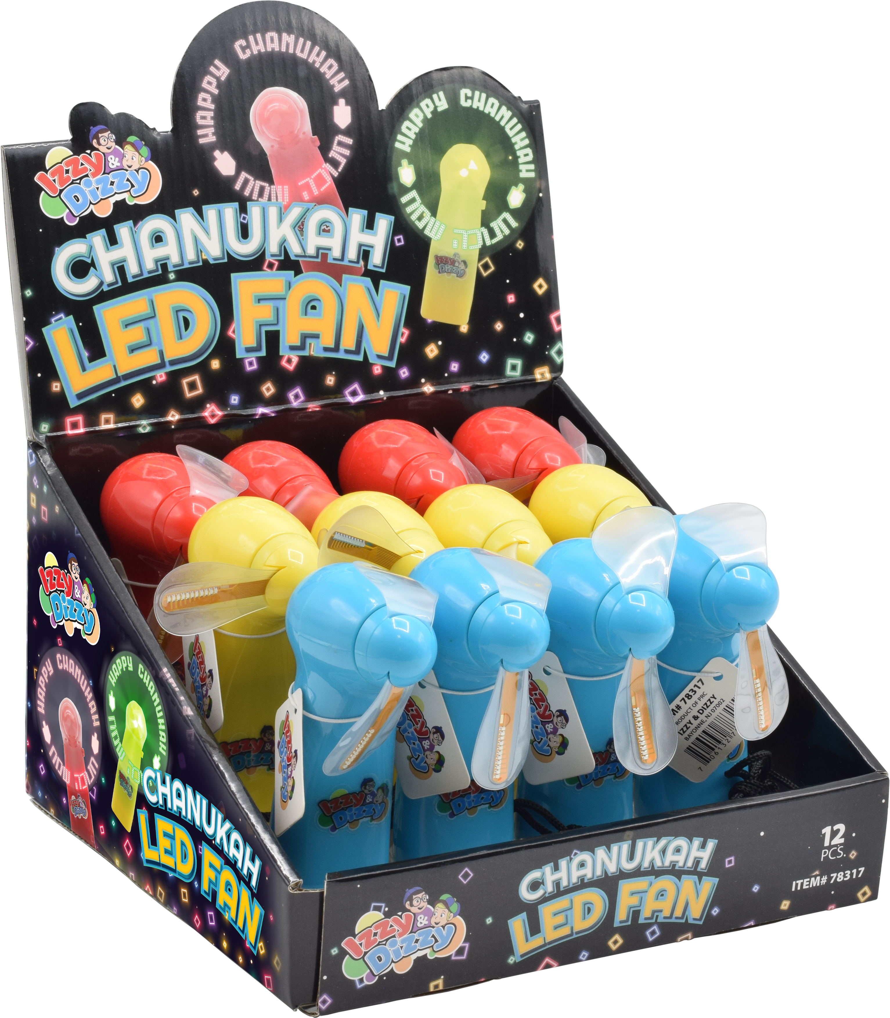 Chanukah LED Fan — Judaica Square