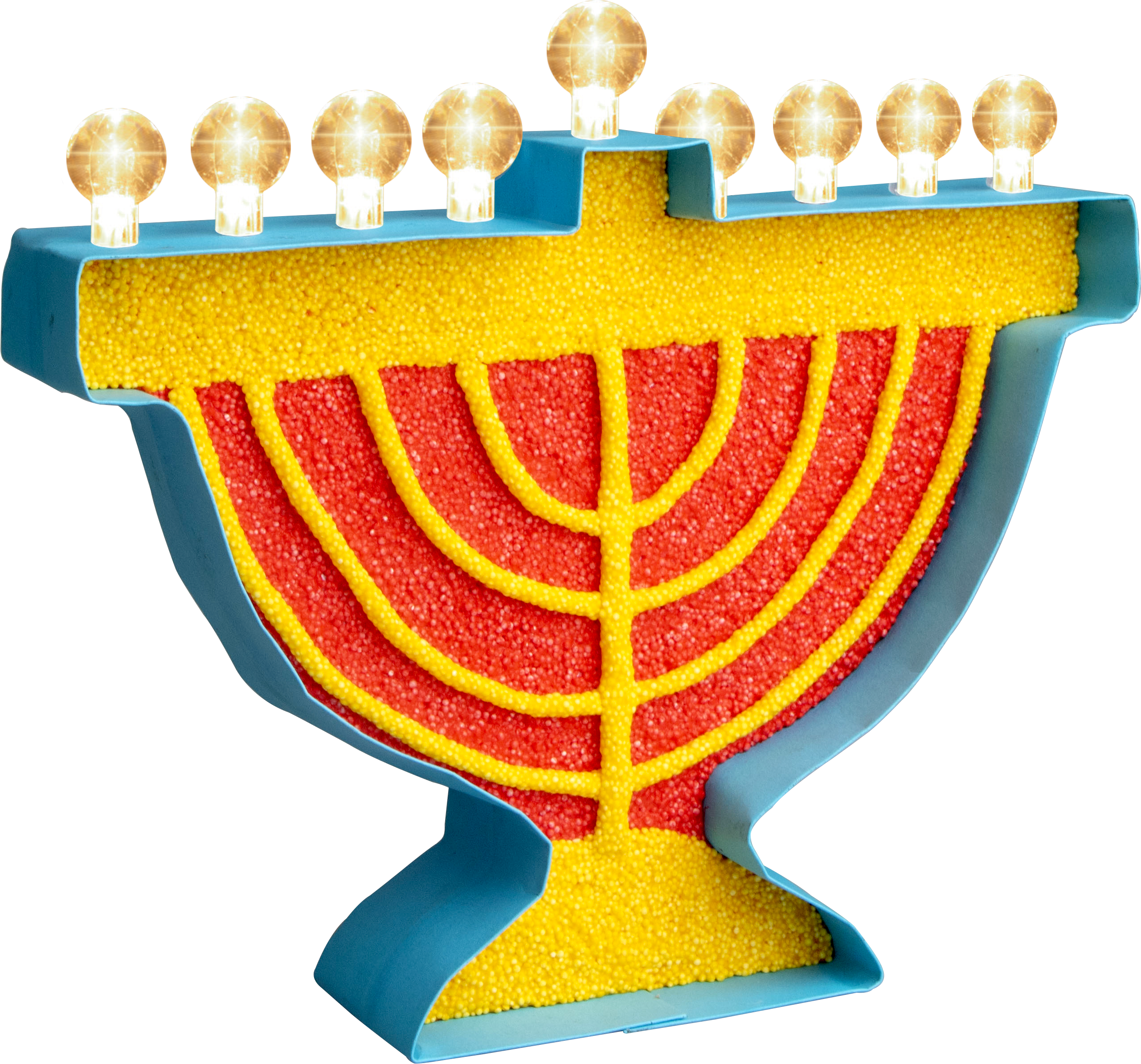 LED Modeling Foam Menorah Kit — Judaica Square