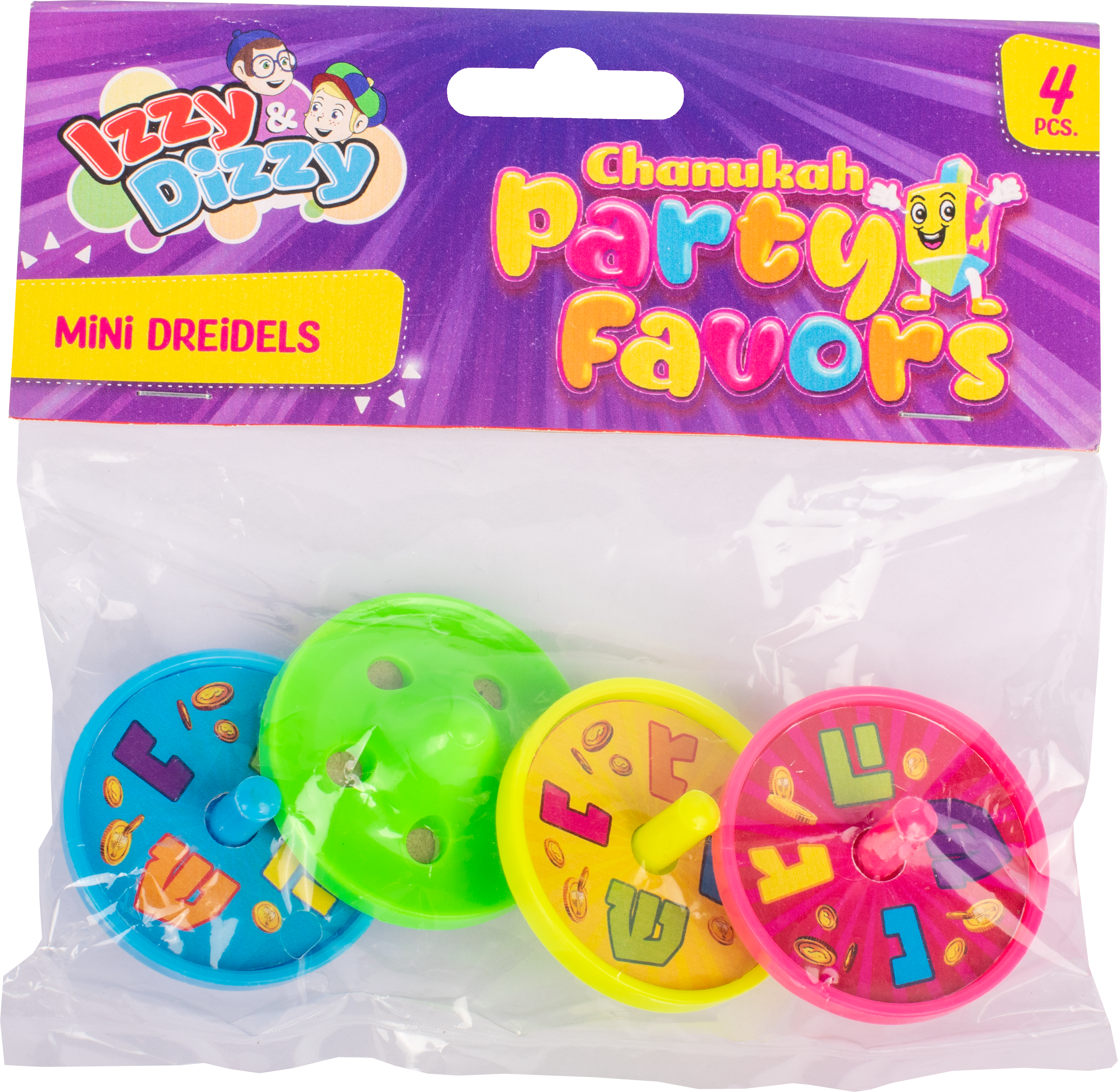 Mini Dreidels — Judaica Square