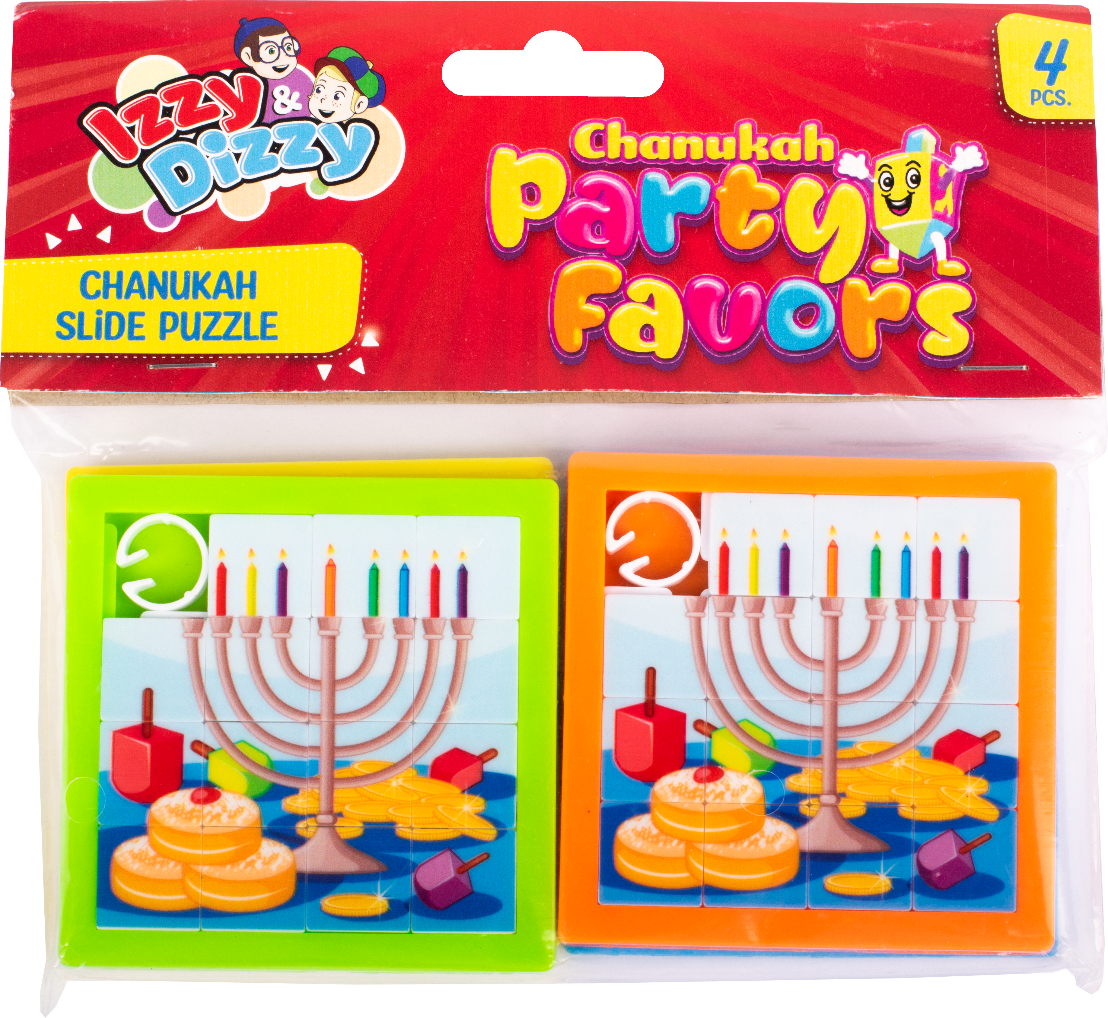 Chanukah Slide Puzzle — Judaica Square