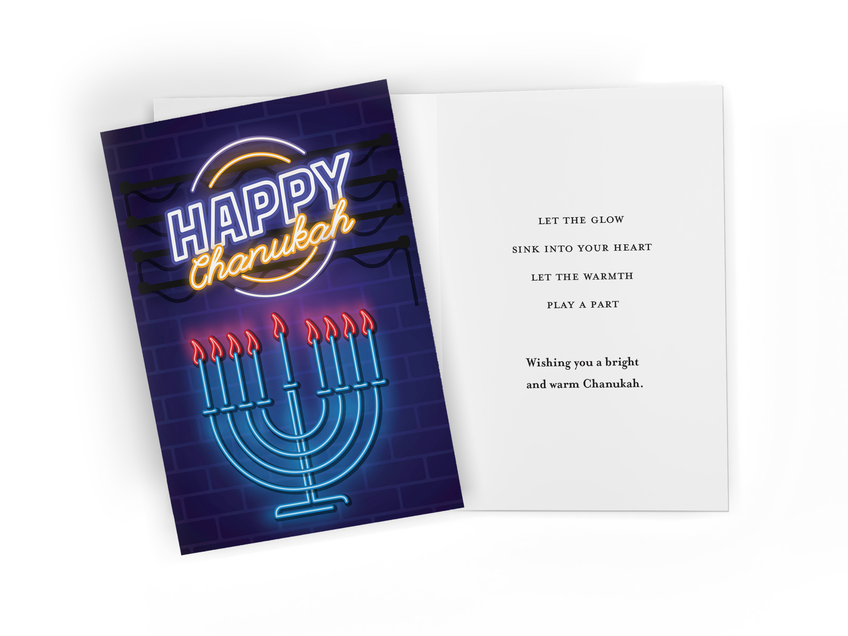 Chanukah Cards 5" X 7" — Judaica Square