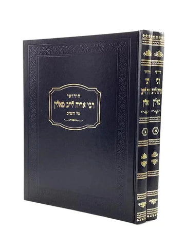 Front cover of Chedushei Rebbe Aryeh Leib Al HaShas - חידושי רבי אריה לייב מאלין ב"כ- על הש"ס