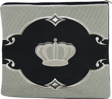 Prestige Impala Suede Tallit & Tefillin Bag (860-GR)