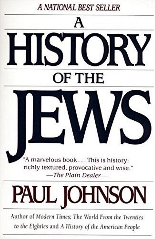 A History of the Jews — English Seforim from Paul Johnson