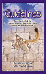 Guidelines: Yomim Noraim