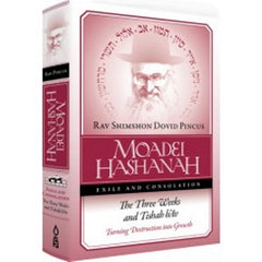 Moadei Hashanah: Exile and Consolation - The Three Weeks and Tishah B'av